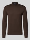 JOOP! COLLECTION Regular Fit Pullover aus reiner Schurwolle Modell 'Davide' Schoko