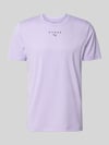 PUMA Performance Regular fit sport-t-shirt met logoprint model 'M PUMA X HYROX' Lavendel