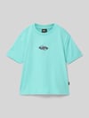 Quiksilver T-Shirt mit Rundhalsausschnitt Modell 'GLOBAL HEAT' Tuerkis