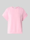 Rich & Royal T-shirt met elastische boorden Roze