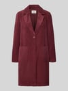 ONLY Regular Fit Mantel mit Reverskragen Modell 'ASTRID' Bordeaux