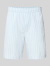 Selected Regular Fit Shorts aus reiner Baumwolle Modell 'STUART' Bleu