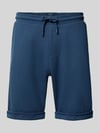 MCNEAL Sweatshorts mit elastischem Bund und Gesäßtasche Rauchblau