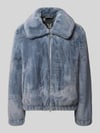 FUCHS SCHMITT Regular Fit Jacke aus Kunstfell Bleu