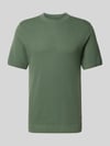 JACK & JONES Premium Strickshirt mit Rundhalsausschnitt Modell 'RILEY' Dunkelgruen