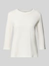Weekend Max Mara Regular Fit 3/4-Shirt aus Baumwoll-Mix Modell 'MULTIA' Weiss