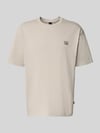 BOSS Orange Regular Fit T-Shirt aus reiner Baumwolle Modell 'TE-BRUTALISM' Sand