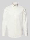 Jake*s Regular fit zakelijk overhemd van twill Ecru