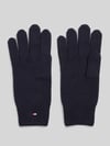 Tommy Hilfiger Handschuhe aus Baumwoll-Mix mit Woll-Anteil Marine