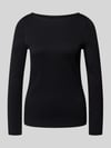 Christian Berg Woman Longsleeve mit Rundhalsausschnitt Black
