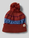 Cotopaxi Beanie mit Label-Details Camel