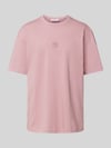 Sergio Tacchini T-Shirt mit Label-Stitching Modell 'SIMBA' Altrosa
