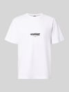 The North Face Relaxed fit T-shirt van puur katoen met logoprint Wit