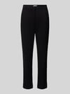Christian Berg Woman Slim Fit Stoffhose aus Viskose-Mix Black