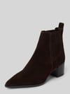 Copenhagen Stiefeletten aus Leder mit Blockabsatz Modell 'CPH298' Dunkelbraun
