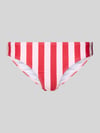 PIECES Bikinihose aus elastischem Material Modell 'BAOMI' Rot