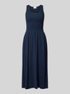 Weekend Max Mara A-lijn tricotjurk van viscosemix model 'CALIBRI' Donkerblauw
