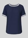 MORE & MORE T-Shirt mit Rundhalsausschnitt Marine