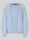 VERO MODA Loose Fit Strickjacke mit Ballonärmeln Modell 'MAYBE' Hellblau