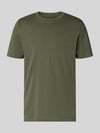s.Oliver RED LABEL Regular Fit T-Shirt aus reiner Baumwolle Khaki