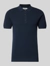 s.Oliver RED LABEL Koszulka polo z czystej bawełny o kroju regular fit Granatowy