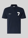 REVIEW koszulka polo o kroju regular fit z wyhaftowanym logo Granatowy