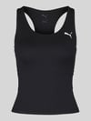 PUMA Performance Slim Fit Sport-Top mit Logo-Print Black