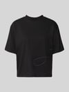 HUGO Loose Fit T-Shirt aus reiner Baumwolle Modell 'Duslant' Black