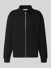 Selected Regular sweatjack van katoenmix model 'TOM' Zwart