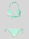 Banana Moon Bikini-set met sierstenen model 'Neosun' Mintgroen