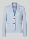 Christian Berg Woman Selection Regular fit Blazer met Reverskraag Lichtblauw