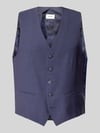 Pierre Cardin Regular fit gilet van scheerwolmix, model 'HUGO' Blauw