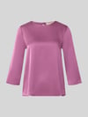 Rinascimento blouse van satijn Oudroze