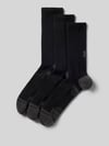 Under Armour Skarpety z elastycznym pasem w zestaw 3 szt. BLACK