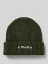 JACK & JONES Beanie mit Label-Detail Modell 'SOHO' Oliv