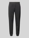 EA7 Emporio Armani Spodnie dresowe z Mieszanka bawełny Czarny