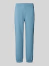 Lacoste Regular Fit Sweathose aus Baumwoll-Mix Rauchblau
