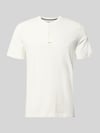 s.Oliver RED LABEL Regular Fit T-Shirt aus reiner Baumwolle Weiss