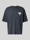 REVIEW T-Shirt mit Logo- und Motiv-Print Black
