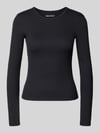 REVIEW Longsleeve mit Rundhalsausschnitt Black