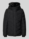 NAUTGÅRD Regular Fit Jacke in Stepp-Optik Black