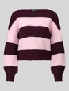 ONLY Pullover mit U-Boot-Ausschnitt Offwhite