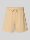 Champion Relaxed Fit Sweatshorts mit Logo-Badge Modell '' Beige