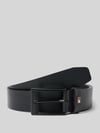 Tommy Hilfiger Ledergürtel mit Logo-Applikation Black