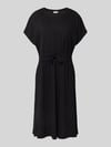 s.Oliver RED LABEL Tailliertes Freizeitkleid aus Baumwoll-Mix BLACK