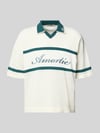 ONLY & SONS Regular Fit Poloshirt aus Baumwoll-Mix Modell 'ACE LIFE' Gruen