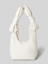 Lefrik Handtasche mit Knotendetails Modell 'BIWA' Weiss
