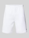 Lacoste Regular Fit Sweatshorts aus Baumwoll-Mix Weiss