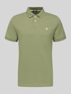 MCNEAL Polówka o kroju slim fit z haftowanym logo Limonkowy