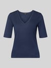 Weekend Max Mara Regular Fit T-Shirt aus Leinen-Mix Modell 'OPZIONE' Marine